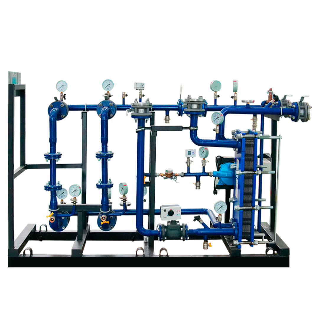 Block heating units